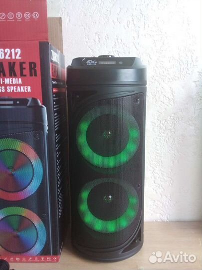 Портативная блютуз колонка