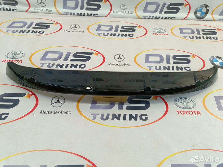 Спойлер Nissan Qashqai / Dualis 7-13год black