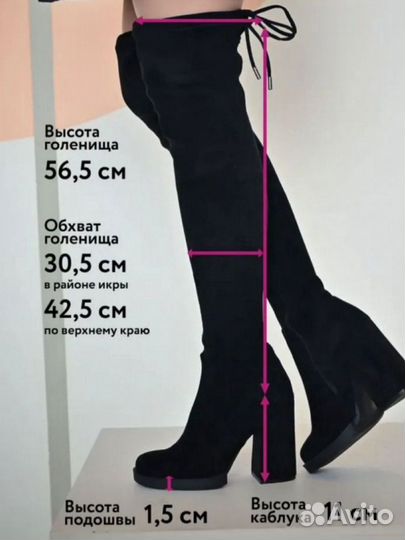 Ботфорты T.taccardi