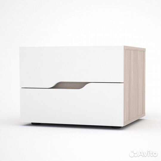 Тумба Палермо-951c ясень шимо светлый прикроватная