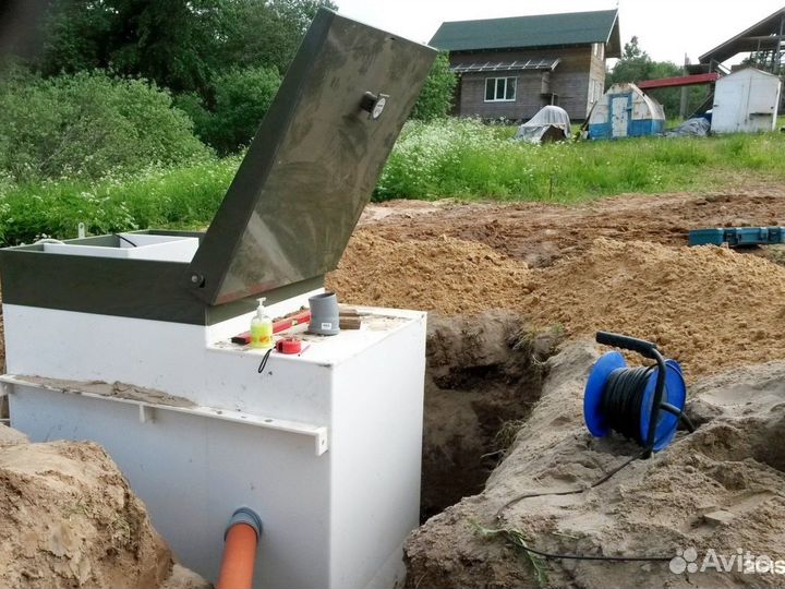 Септик био Интал 3 переливной