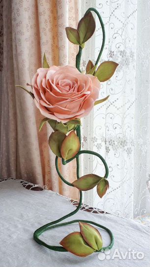 Роза скрипичный ключ интерьерное украшение