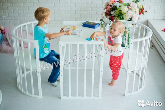 Детская кроватка трансформер 8 в 1