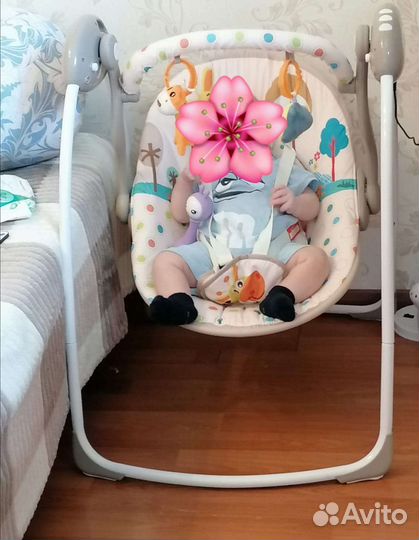 Детские электронные качели