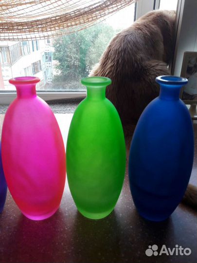 Вазы интерьерные 6 штук