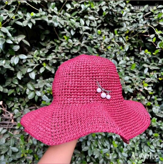 Шляпа женская пляжная