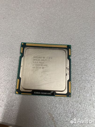 Процессор i7 870
