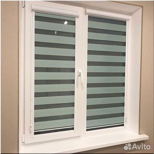 Рулонные Шторы Зебра на заказ