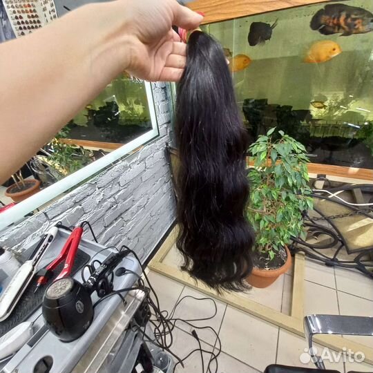 Волосы для наращивания 60 см волна