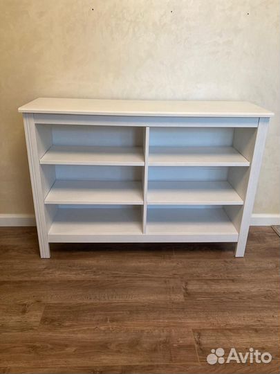 Тумба под тв, 120х36х85см, белый Брусали Икеа