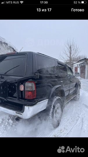 Toyota Hilux Surf 2.4 AT, 1992, 100 000 км