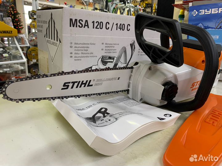 Аккумуляторная пила stihl MSA 120 C-B (с АКБ и зу)