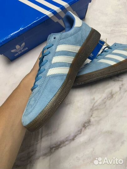 Adidas spezial голубые