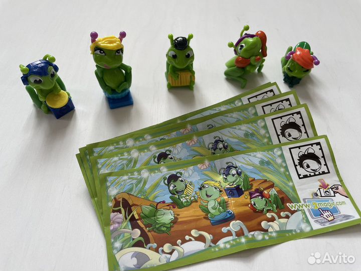 Киндеры серии овечки пожарные кузнечики единороги