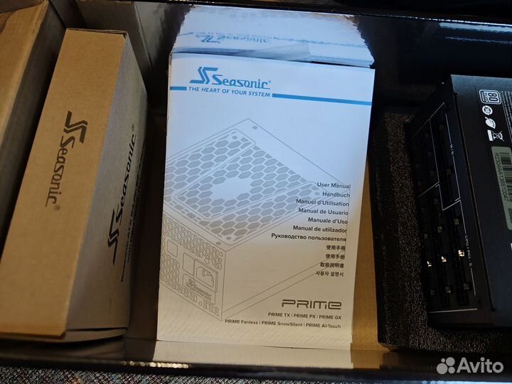 Блок питания Seasonic Prime TX-1600 Titanium