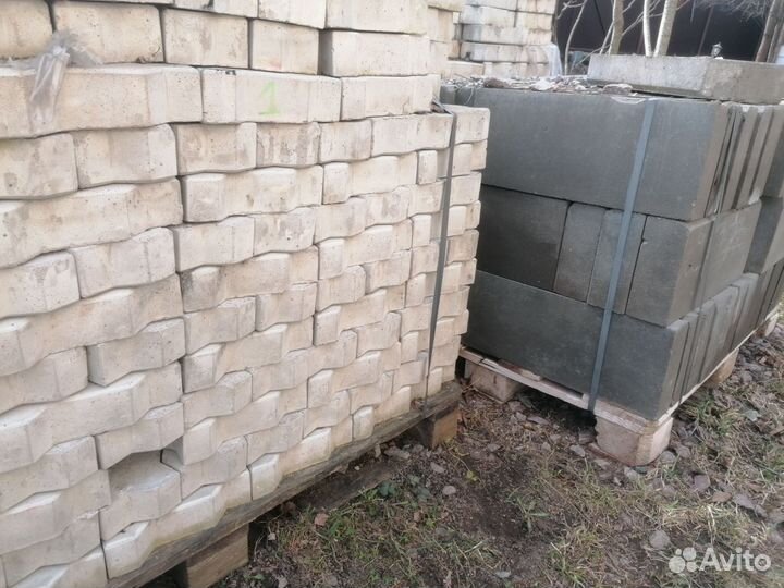 Тротуарная плитка волна