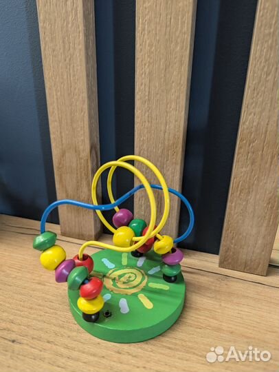 Деревянные развивающие игрушки