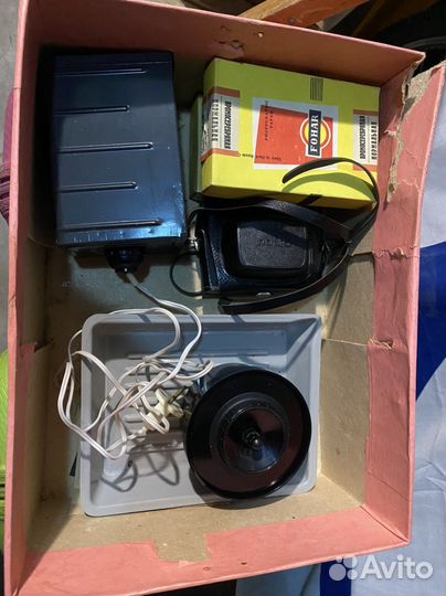 Плёночный фотоаппарат Смена и набор для проявки