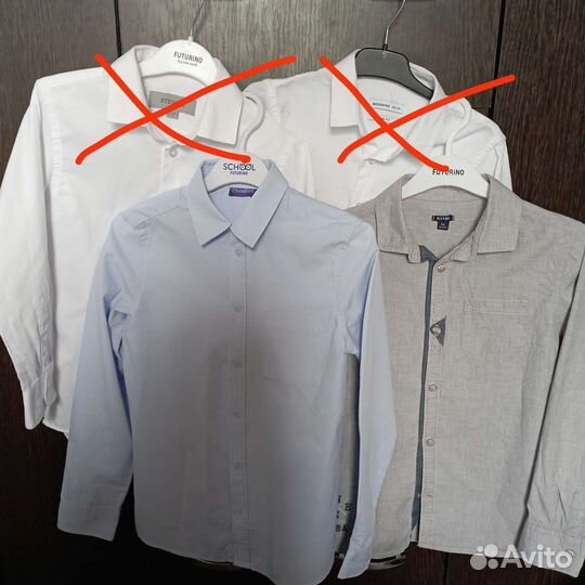 Рубашка для мальчика134-140