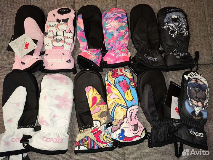 Варежки, перчатки горнолыжные Copozz