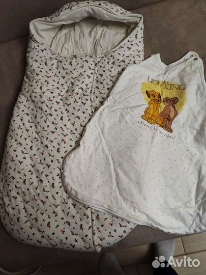 Пакет одежды два конверта на девочку 0-7 мес