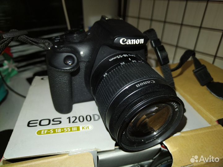 Фотоаппарат canon еоs 1200