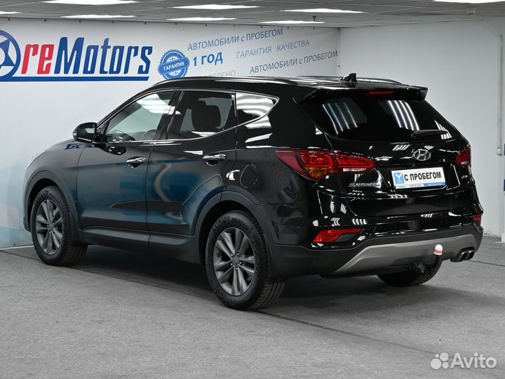 Hyundai Santa Fe 2.4 AT, 2018, 95 000 км