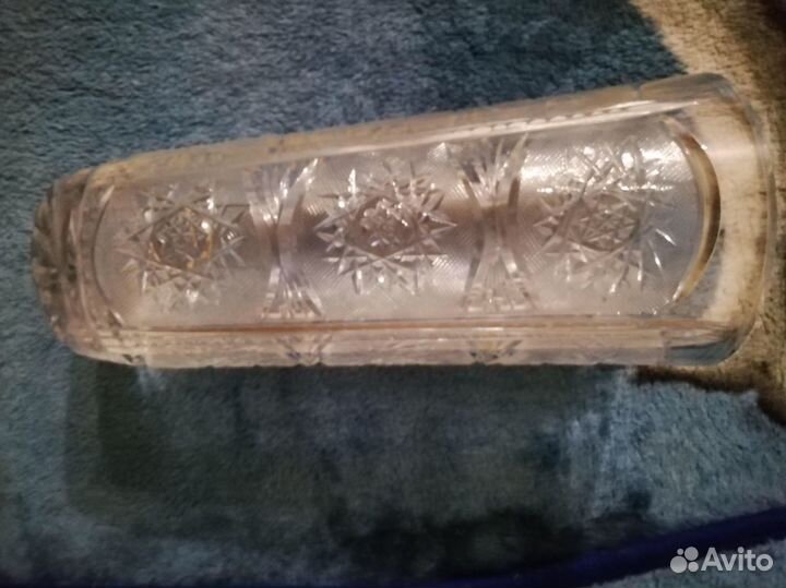 Ваза хрустальная СССР большая
