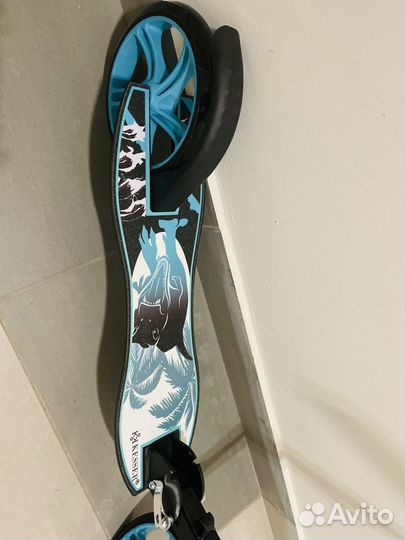 Самокат детский складной двухколёсный новый