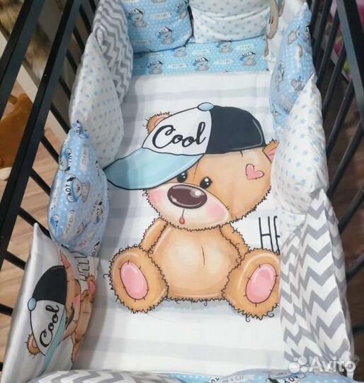 Бортики в кроватку бу