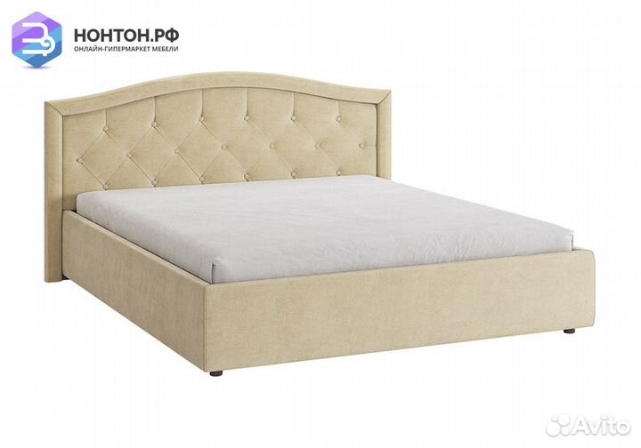 Кровать Верона 2 1.6 м карамель