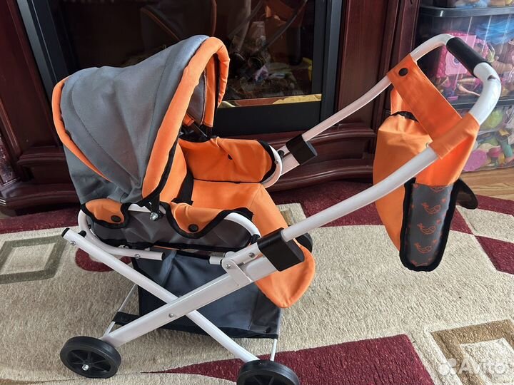 Детская коляска доя кукол трансформер