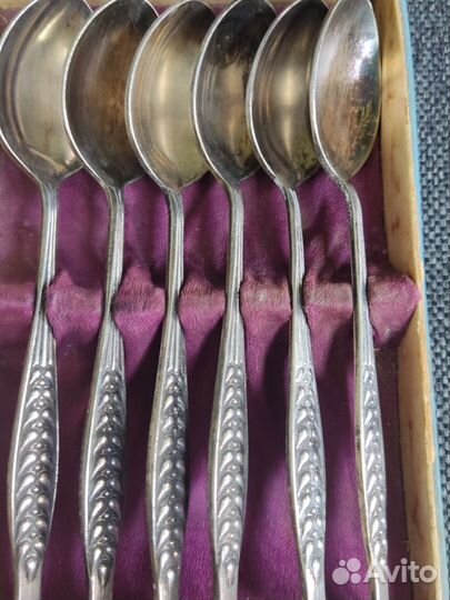 Чайные ложки мельхиор СССР