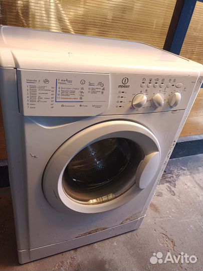 Стиральная машина бу indesit на запчасти