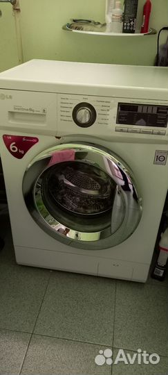 Стиральная машина бу lg 6 кг