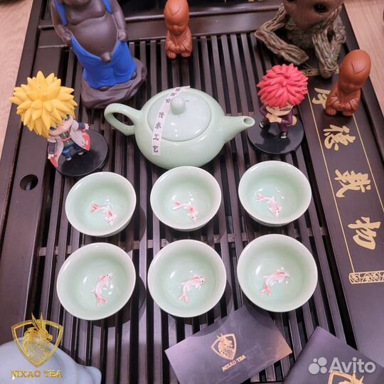 Набор для чайной церемонии (Чайник и 6 пиал)