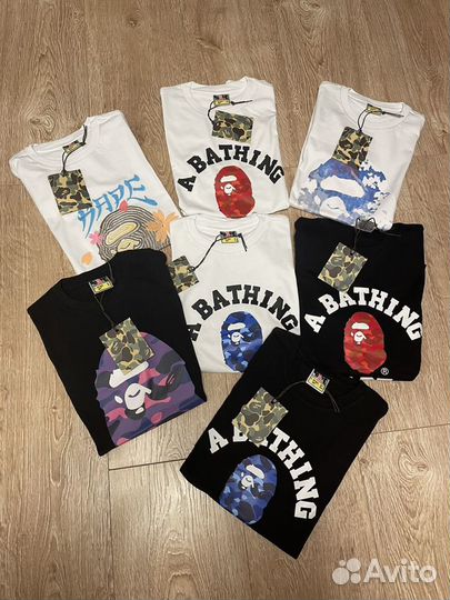 Футболки Bape (много моделей)