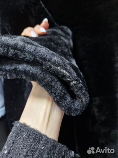 Шуба мутоновая 44