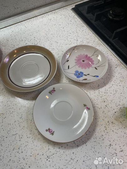 Чашки, блюдца Дулево, Вербилки, Пролетарий