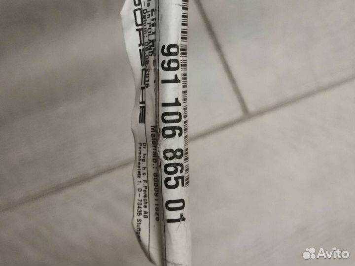 Porsche 911 патрубок вентиляционный