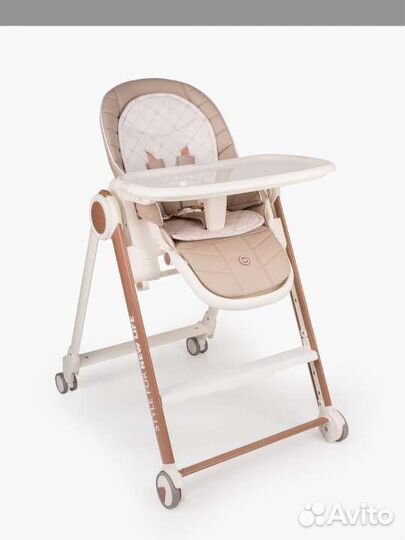 Детский стульчик для кормления happy baby