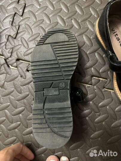 Туфли школьные для девочки 34 размер