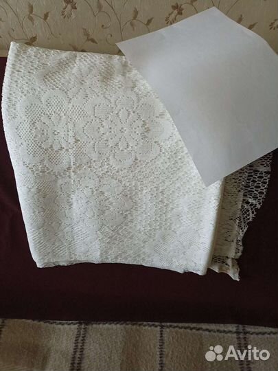 Тюль хлопковый СССР новый