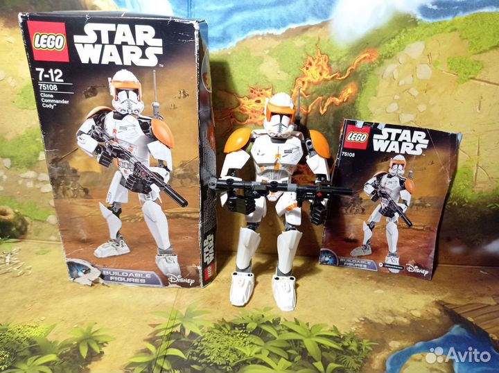 Lego Star Wars clone commander Cody
