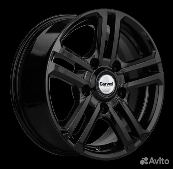 6.5*16 5*139.7 ET35 d98.5 Carwel Нива 1602 4Х4 BL