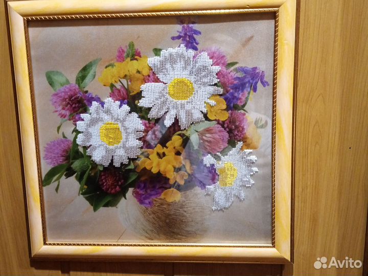 Картины вышитые бисером