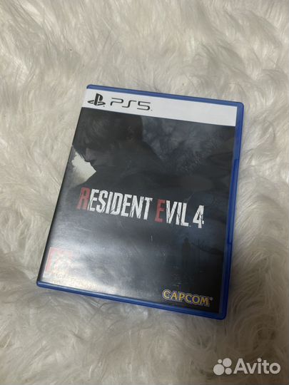 Resident evil 4 remake ps5 диск на русском