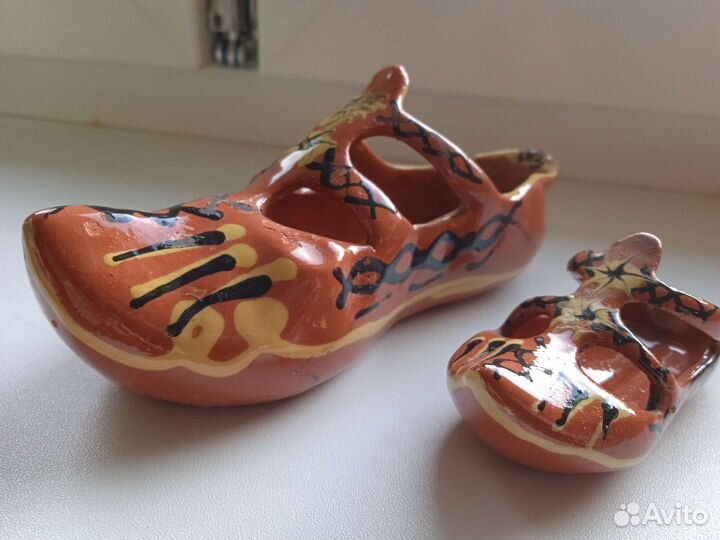 Фигурки, башмачок. Глина