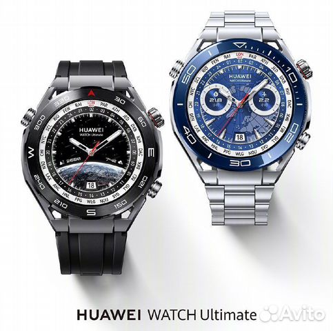 Умные часы huawei Watch Ultimate 49 мм GPS, черные