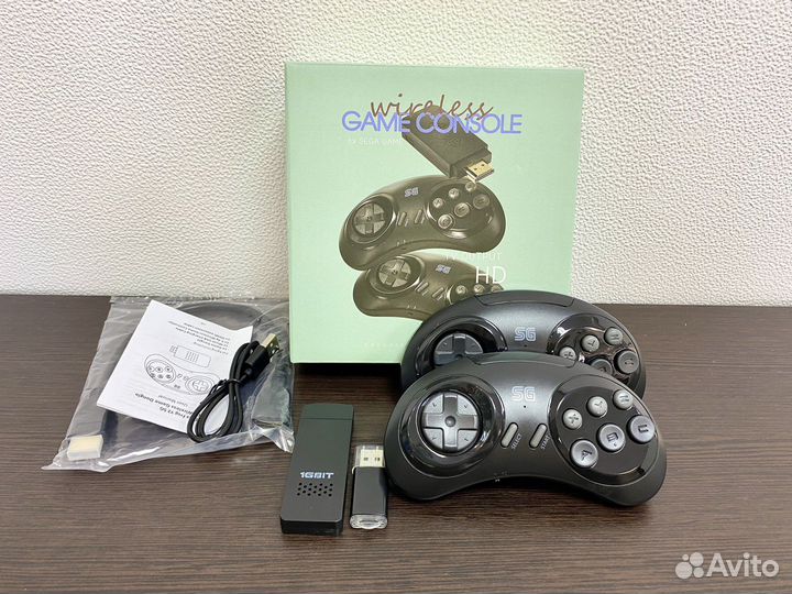 Беспроводная 16bit игровая консоль Sega